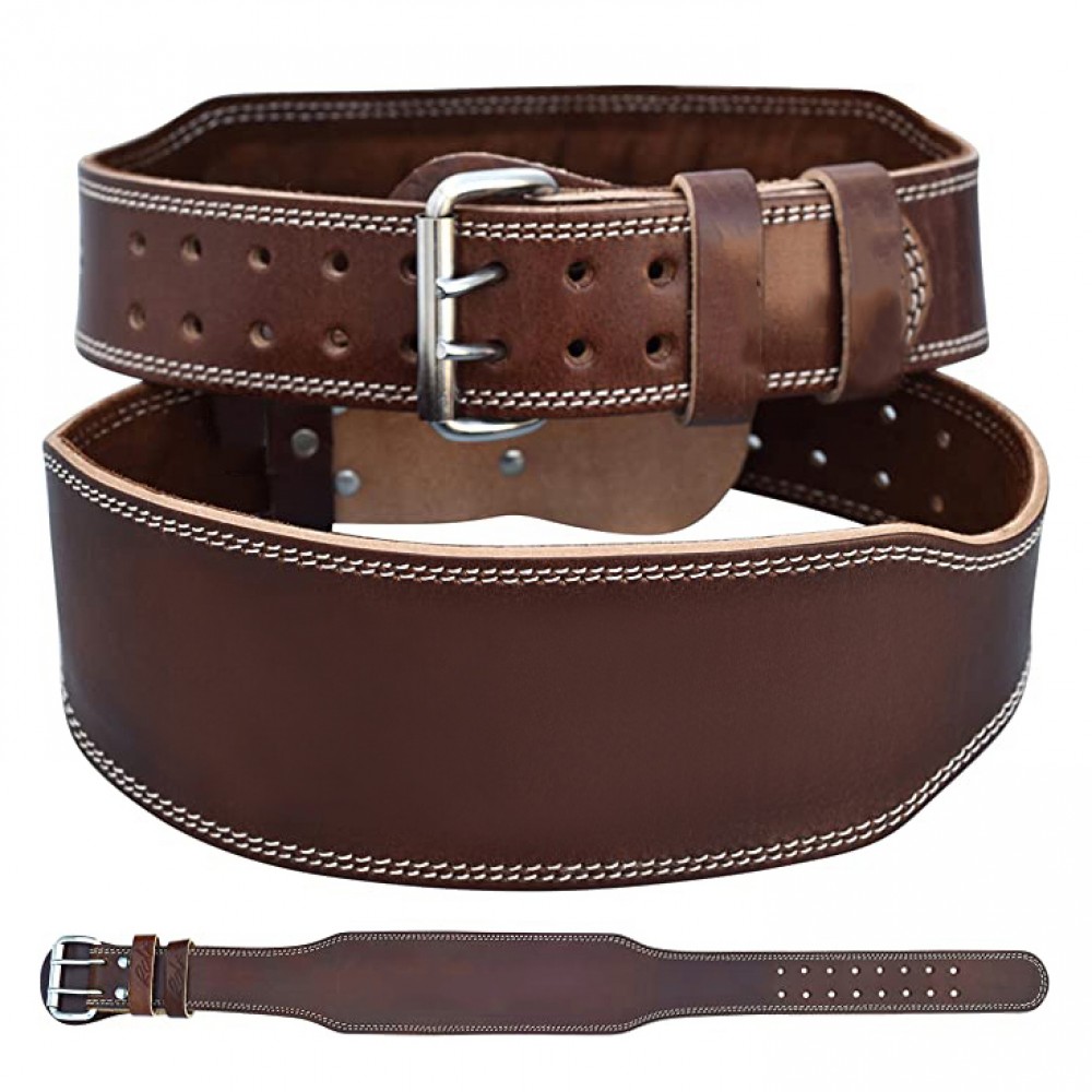 Leather Weightlifting Belt